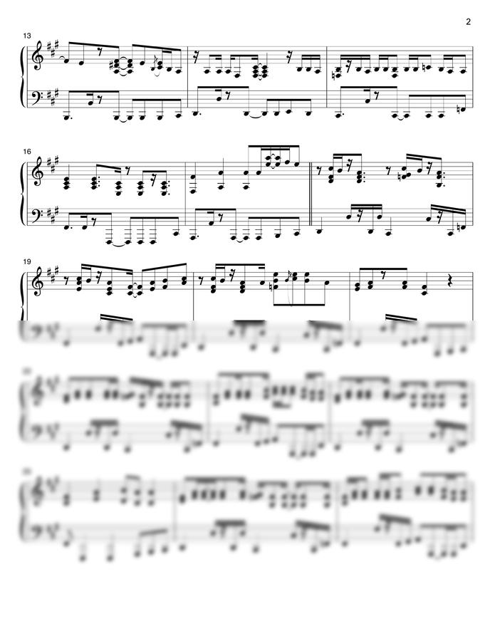 楽譜 > 愛を伝えたいだとか あいみょん by THETA