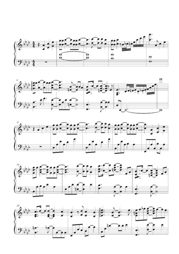 海がきこえる ファーストインプレッション By Pidalso Sheet