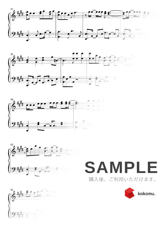 楽譜 Poppin Shakin Niziu By Hanppyeompiano